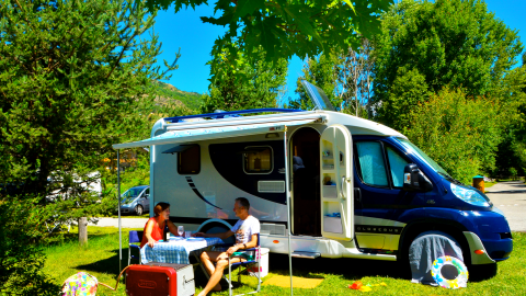 Emplacement camping car